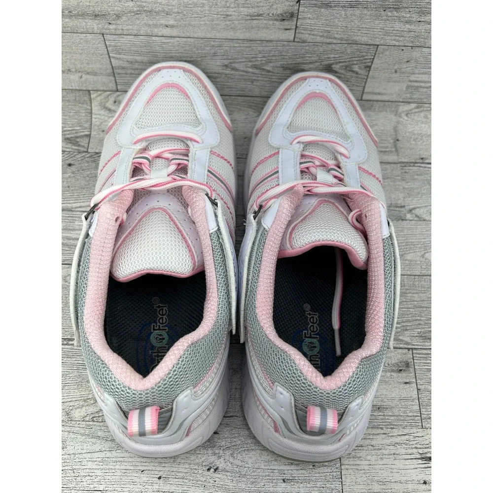 Biofit 916 Women's Athletic Shoes White Pink Gray Comfort Size 10B‎